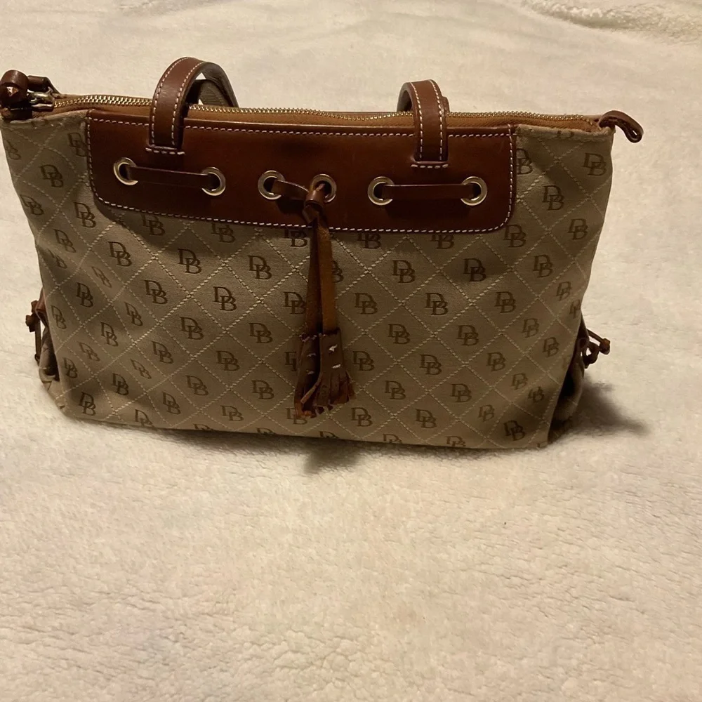 Dooney & Bourke Monogram Satchel Bag